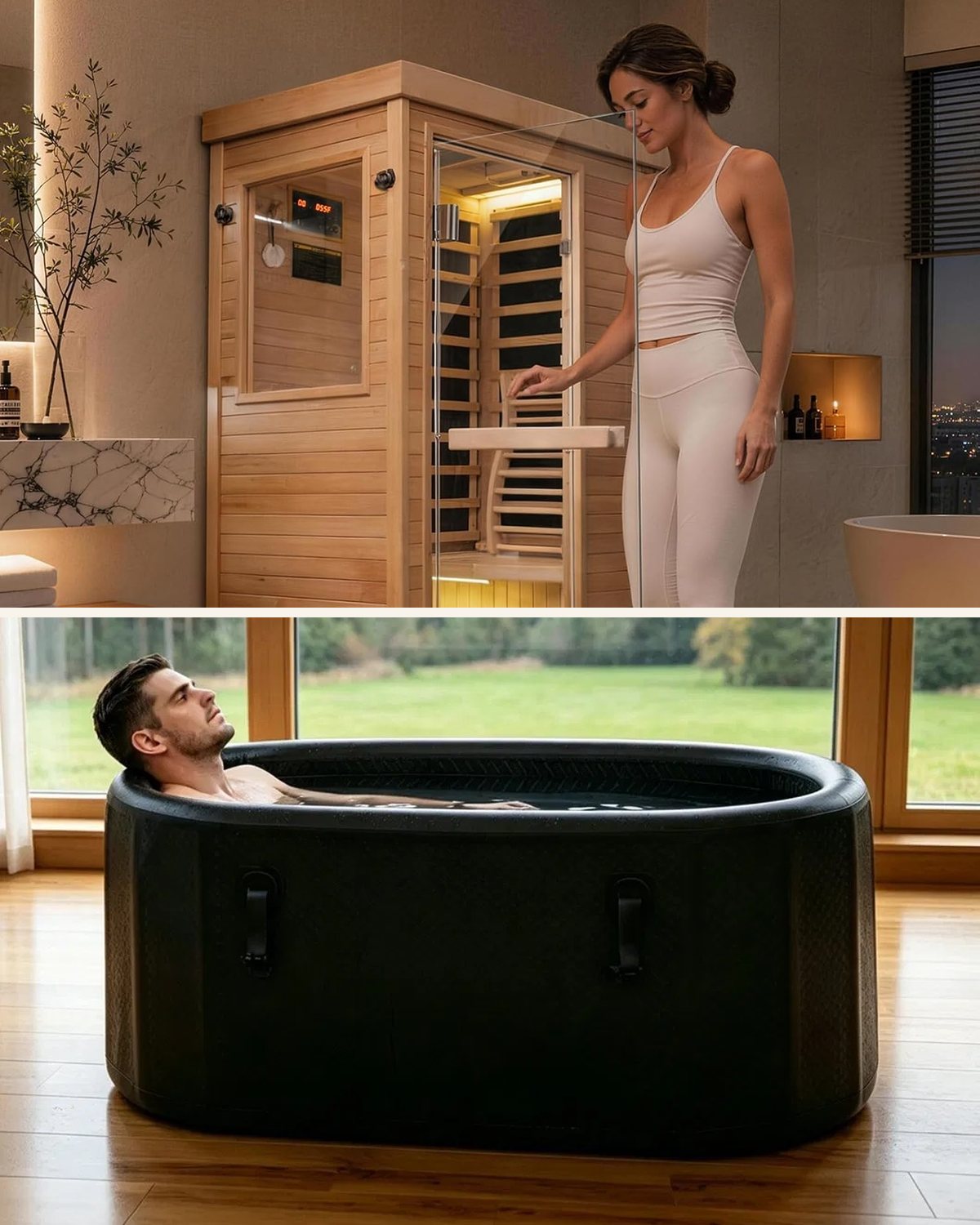 Combo Sauna + Tina